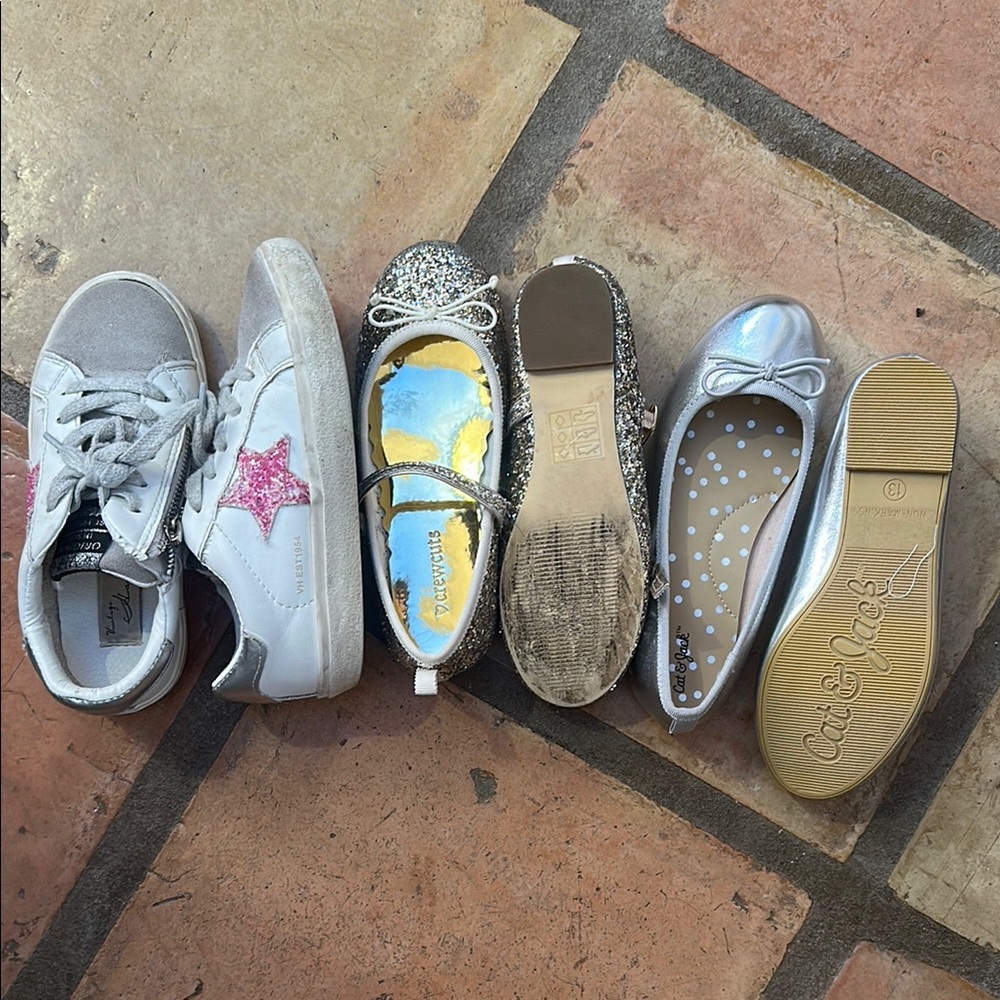 Vintage Havana, Crewcuts, Cat and Jack size toddler 13 shoe bundle